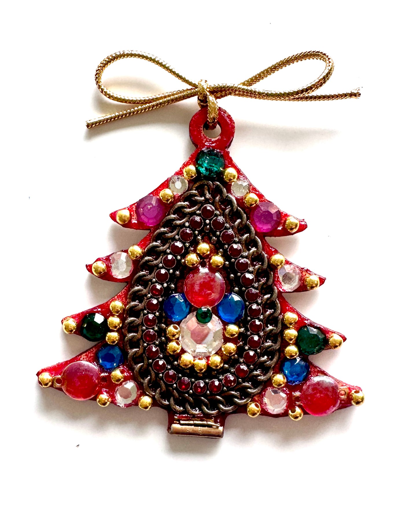 Christmas Tree Multicolored Ornament