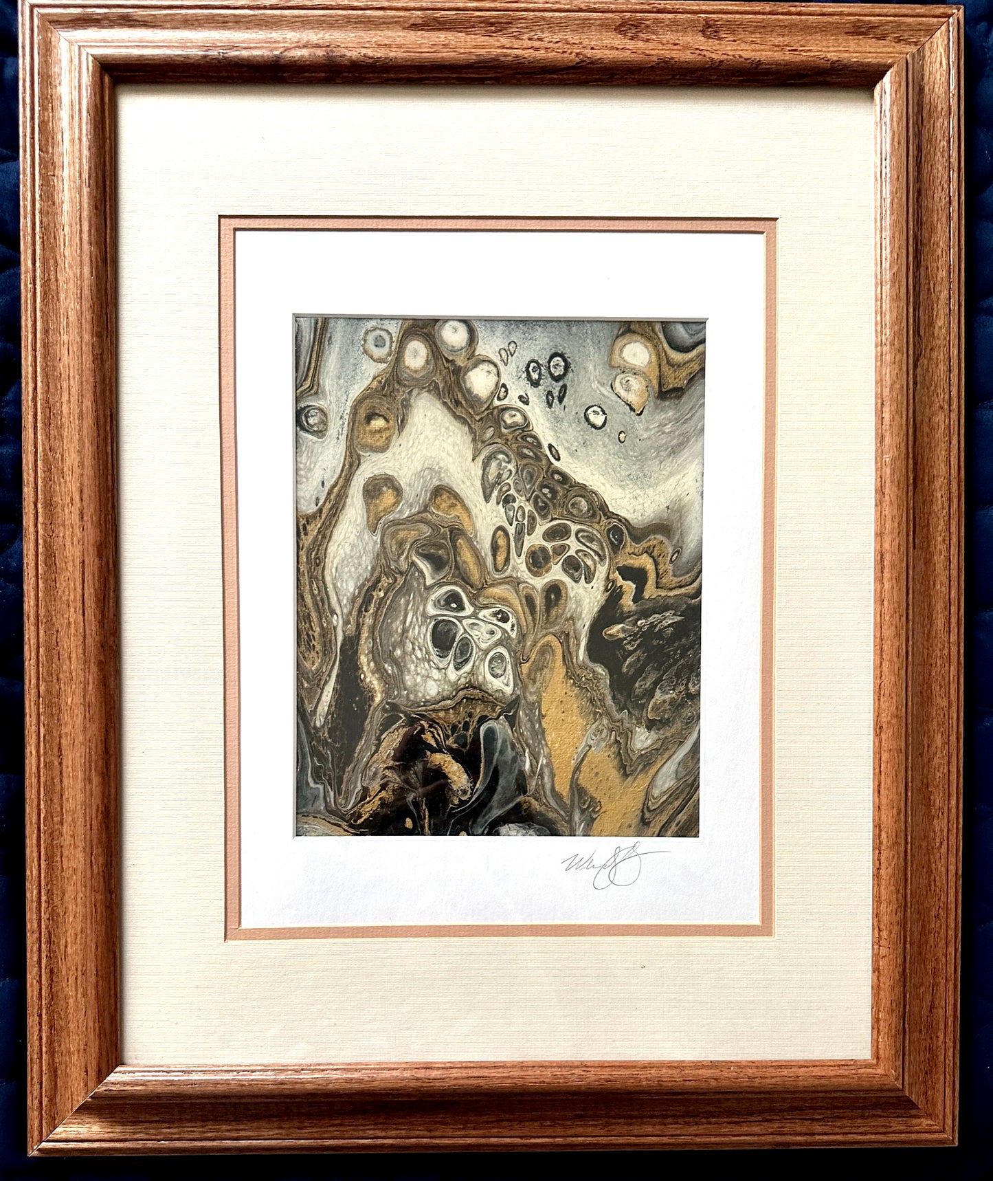 Coffee Rising Acrylic Framed Painting