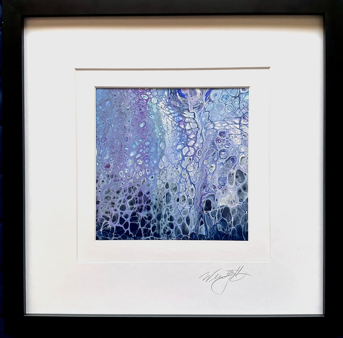 Sea Bubbles Framed Painting